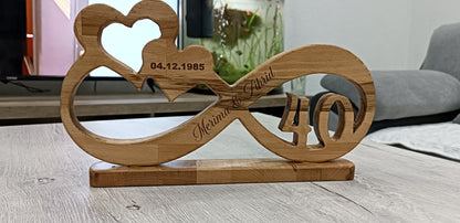 Personalizirani poklon za godišnjicu veze/braka beskonačnost