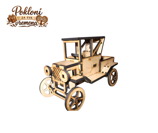 3D Drvena Slagalica – Ford Model A 1931