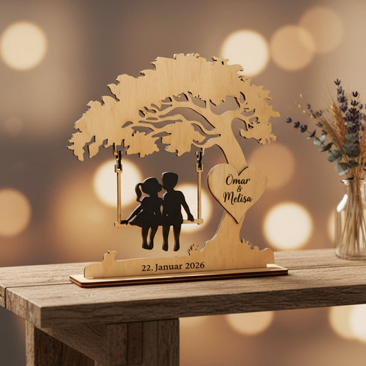 Personalizirani poklon za godišnjicu veze drvo