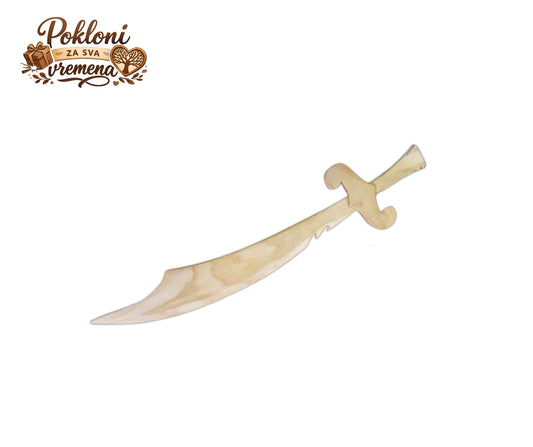 Personalizirani drveni mač Zulfikar