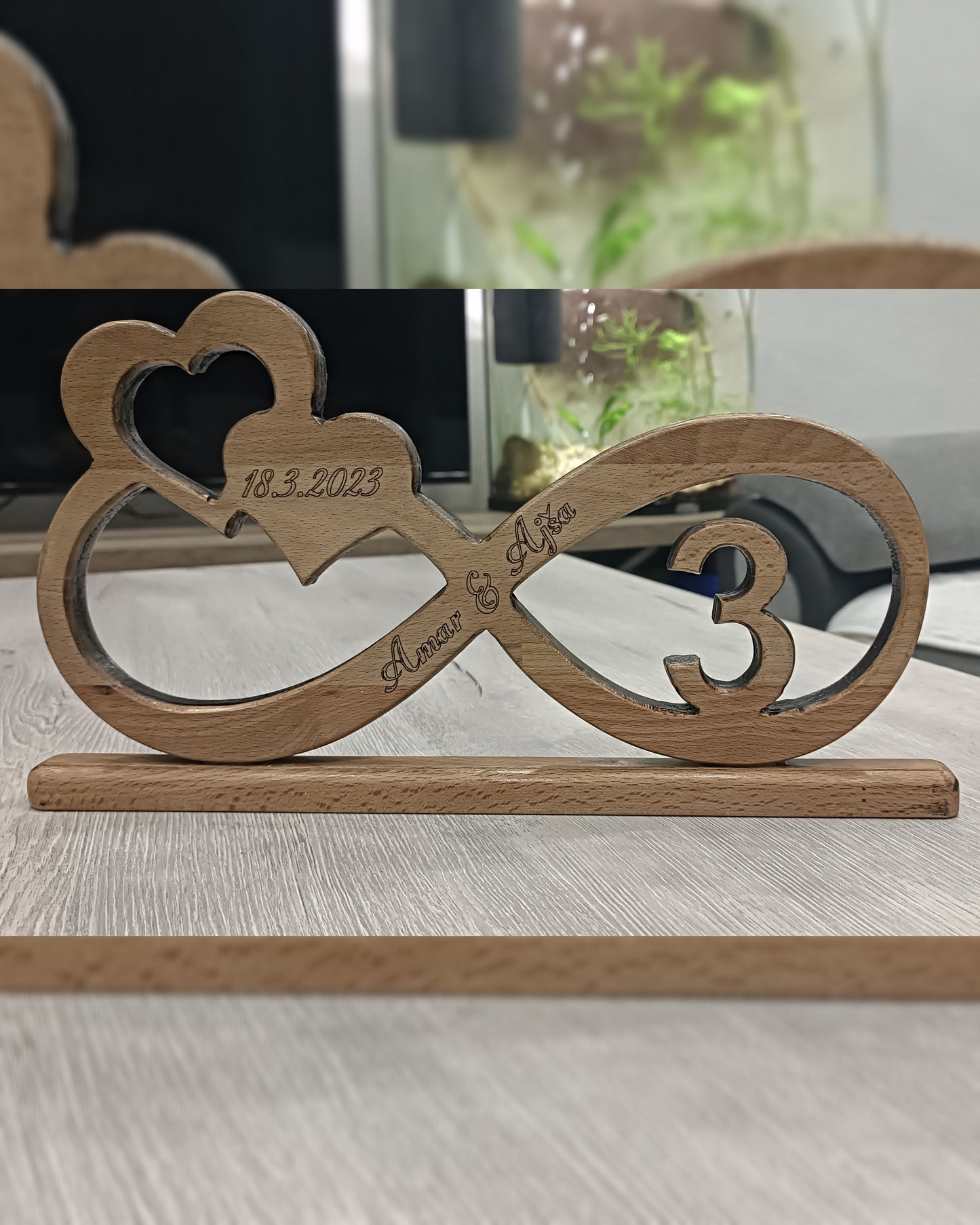 Personalizirani poklon za godišnjicu veze/braka beskonačnost