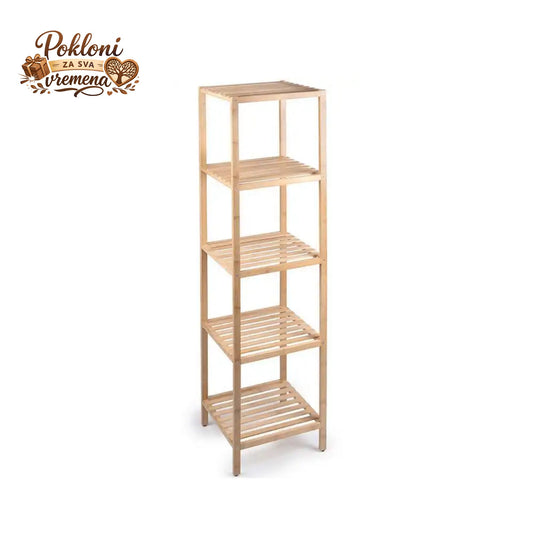 Polica za kupatilo sa 5 nivoa