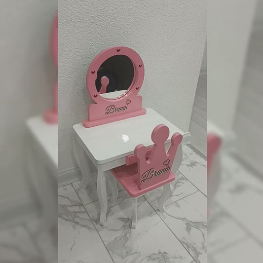 Stol za šminkanje za djevojčice